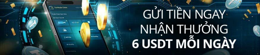 Ưu đãi nạp tiền W88 qua USDT